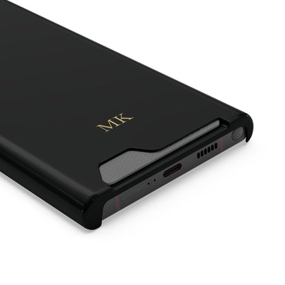 Personalized Phone Case with Card Holder for Men