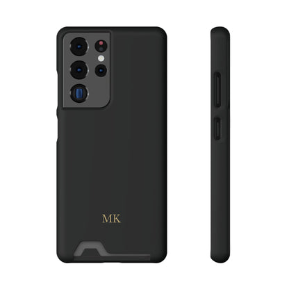Personalized Phone Case with Card Holder for Men