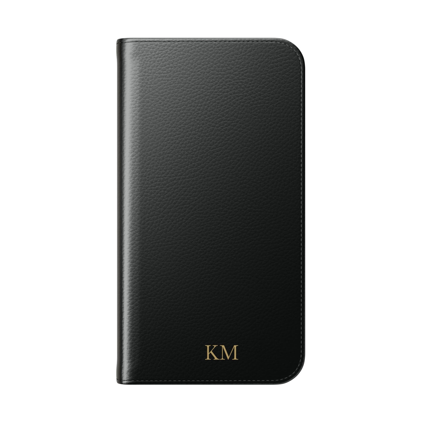 Personalized Leather Flip Phone Case for Men