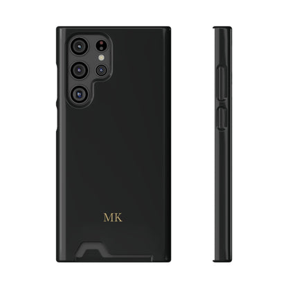 Personalized Phone Case with Card Holder for Men
