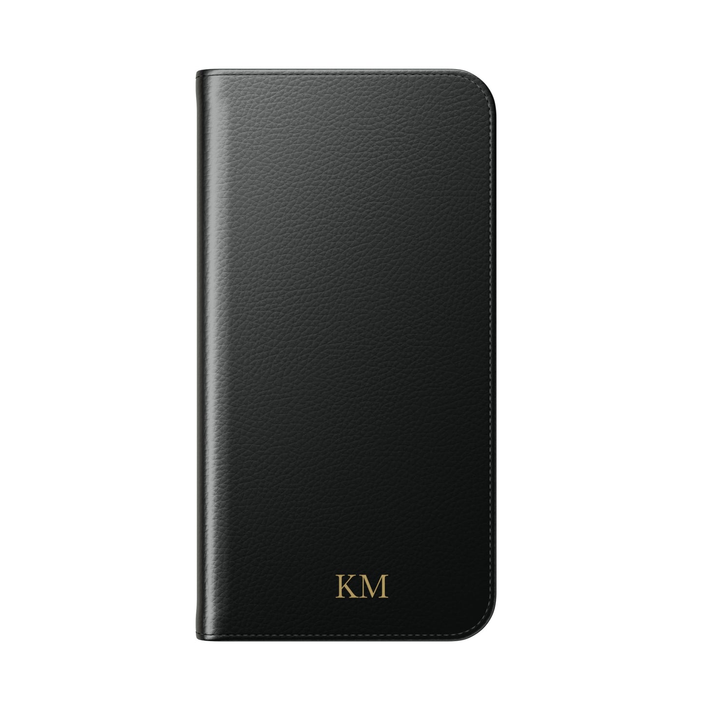 Personalized Leather Flip Phone Case for Men