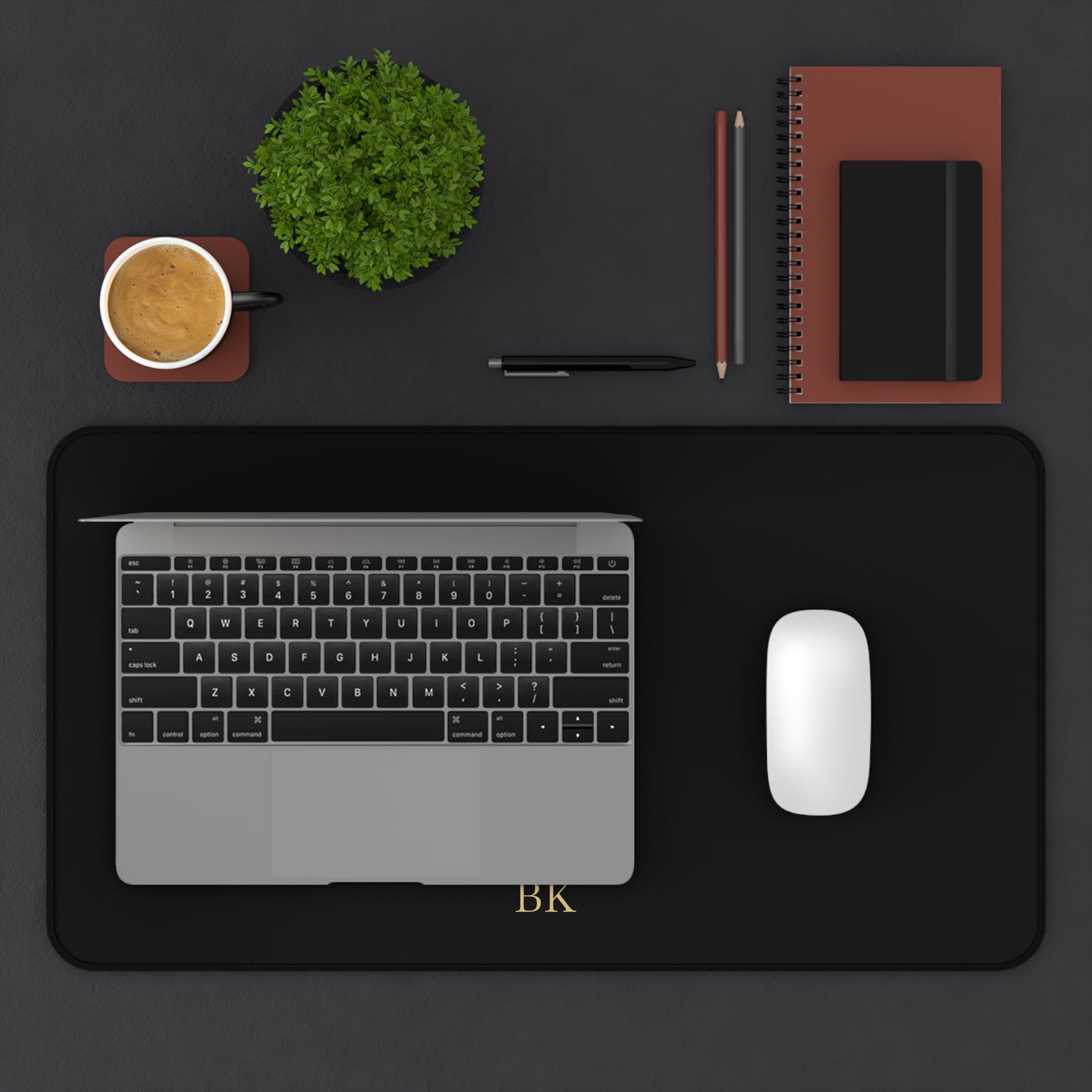 Personalized Neoprene Desk Mat for Men