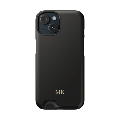 Personalized Phone Case with Card Holder for Men