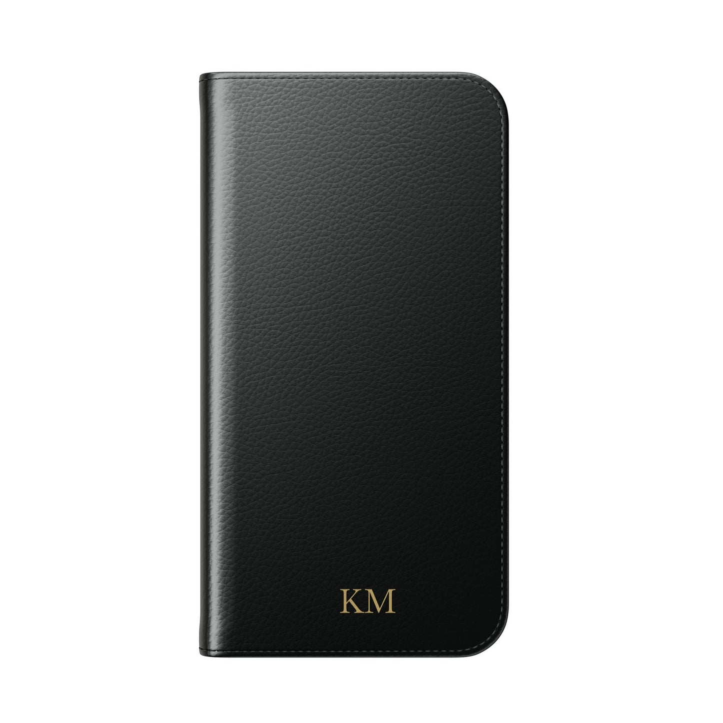Personalized Leather Flip Phone Case for Men