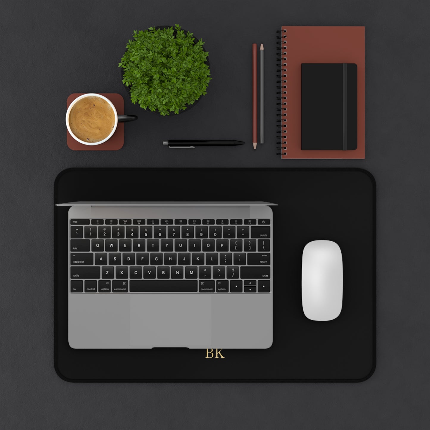Personalized Neoprene Desk Mat for Men