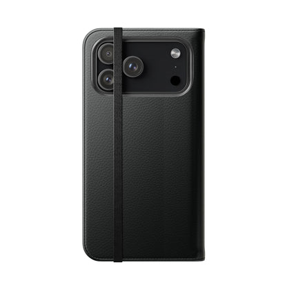 Personalized Leather Flip Phone Case for Men