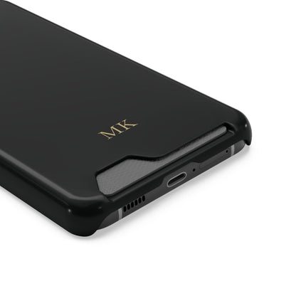 Personalized Phone Case with Card Holder for Men