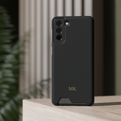 Personalized Phone Case with Card Holder for Men