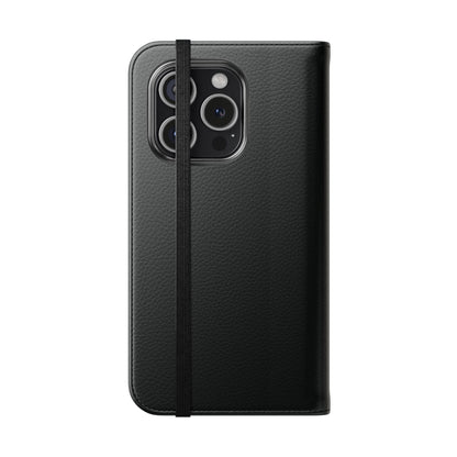 Personalized Leather Flip Phone Case for Men