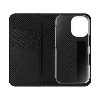 Personalized Leather Flip Phone Case for Men