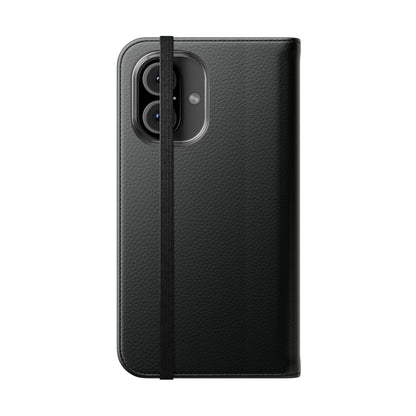 Personalized Leather Flip Phone Case for Men
