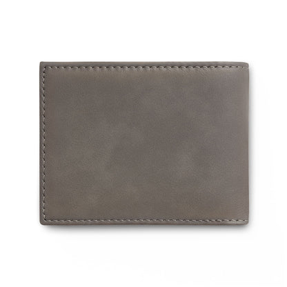 Personalized Leather Wallet for Men