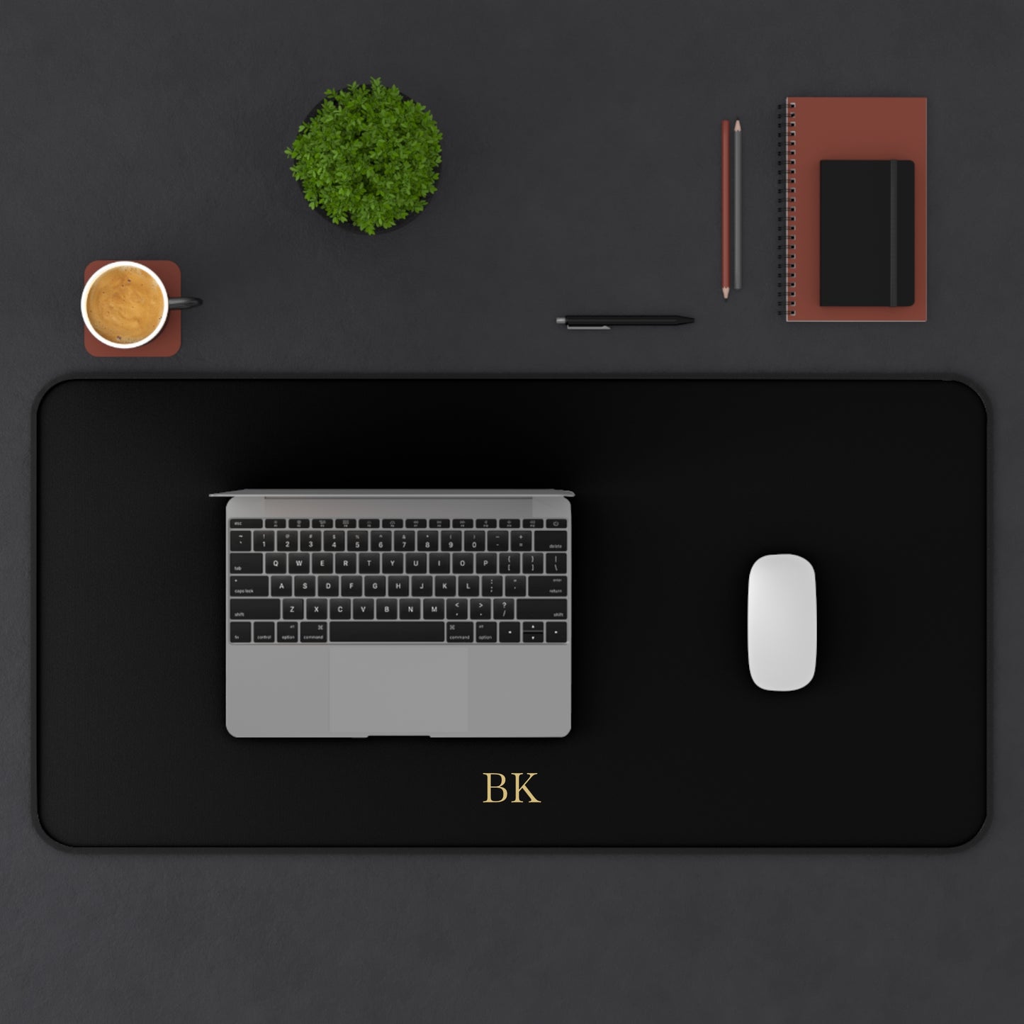 Personalized Neoprene Desk Mat for Men