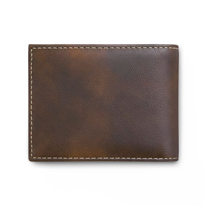 Personalized Leather Wallet for Men