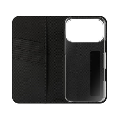 Personalized Leather Flip Phone Case for Men