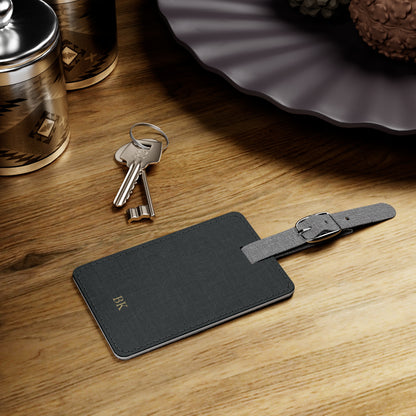 Personalized Saffiano Luggage Tag for Men
