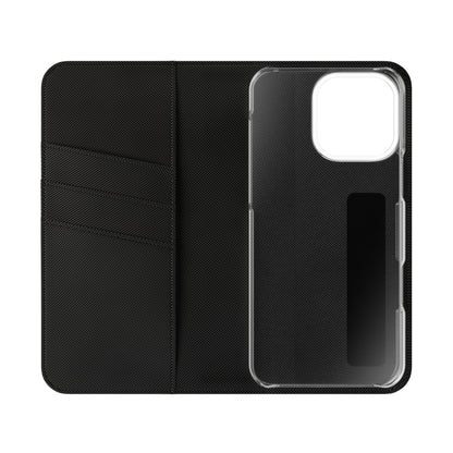 Personalized Leather Flip Phone Case for Men