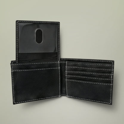 Personalized Leather Wallet for Men