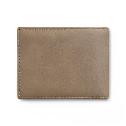 Personalized Leather Wallet for Men