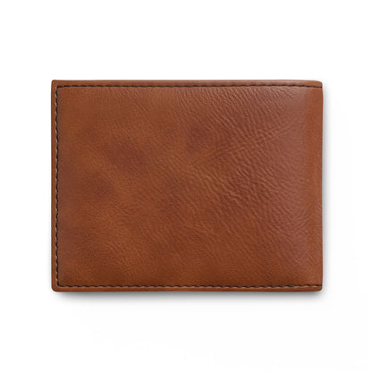 Personalized Leather Wallet for Men