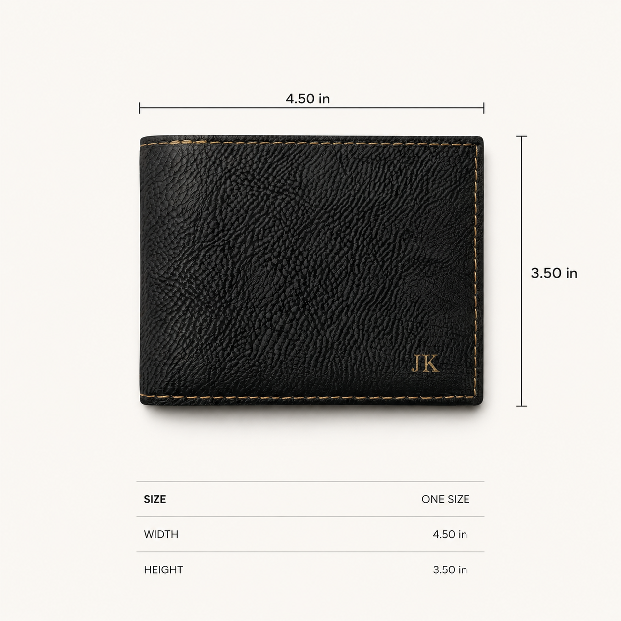 Personalized Leather Wallet for Men