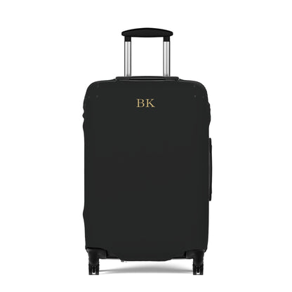 Personalized luggage cover for men, 25 by 16 inches with custom print