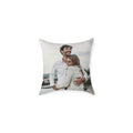 Custom photo throw pillow printed with your own picture