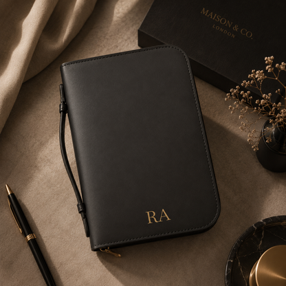 Personalized Leather Bible Cover for Men