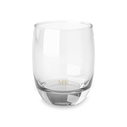 Personalized whiskey glass for men, 6oz engraved with a custom name or message