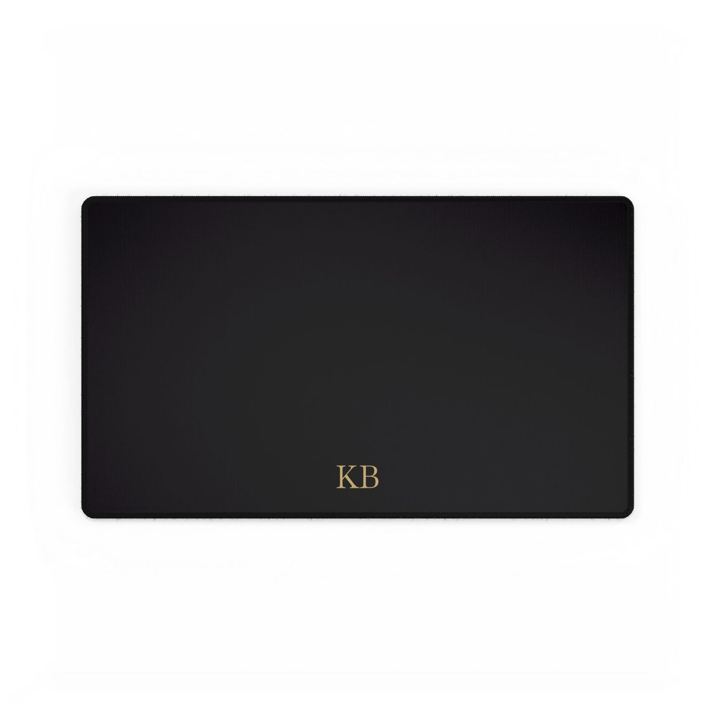 Personalized desk mat for men, 23.6 by 13.8 inches with custom design