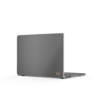 Personalized MacBook case for men, MacBook Air 13.6 inch, glossy clear shell