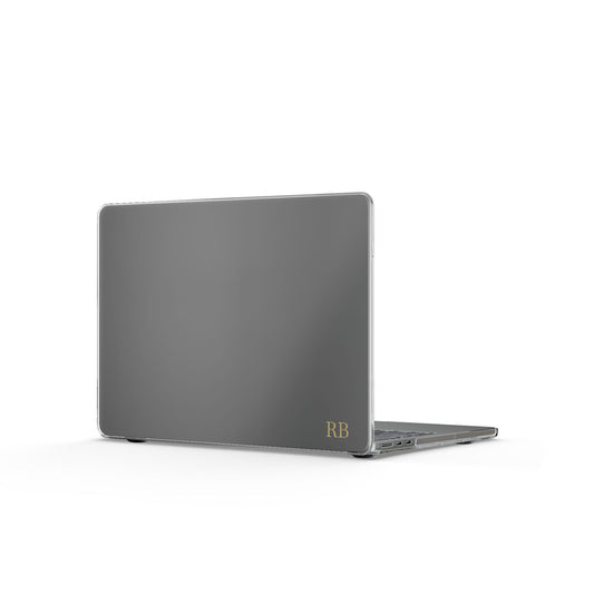 Personalized MacBook case for men, MacBook Air 13.6 inch, glossy clear shell