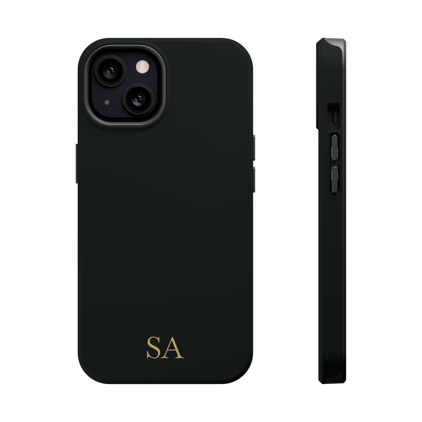 Personalized magnetic phone case for men, iPhone 13, matte finish