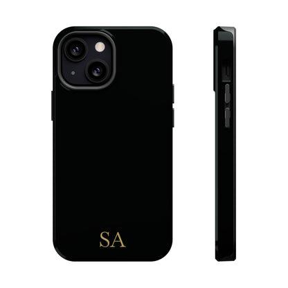 Personalized magnetic phone case for men, iPhone 13 Mini, glossy finish