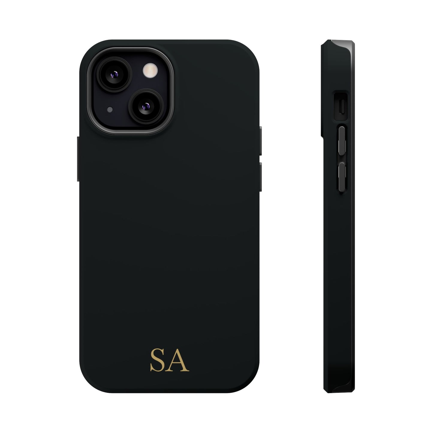 Personalized magnetic phone case for men, iPhone 13 Mini, matte finish