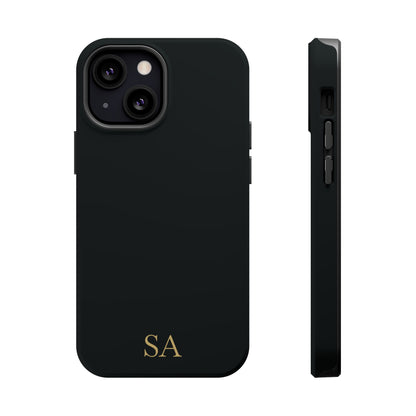 Personalized magnetic phone case for men, iPhone 13 Mini, matte finish