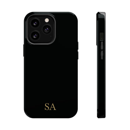 Personalized magnetic phone case for men, iPhone 13 Pro, glossy finish