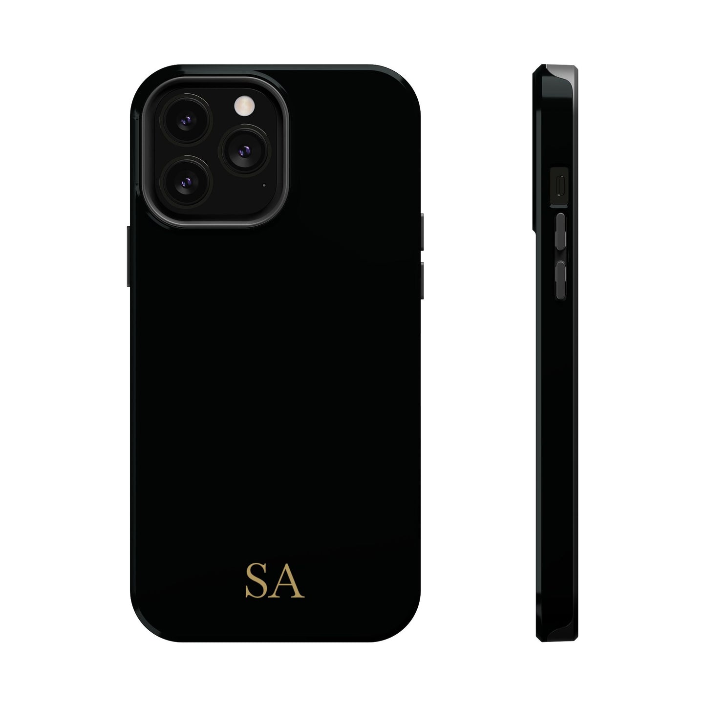 Personalized magnetic phone case for men, iPhone 13 Pro Max, glossy finish