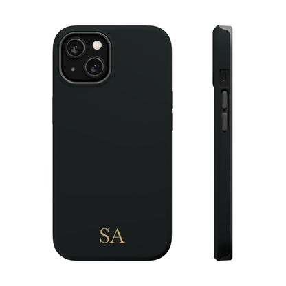 Personalized magnetic phone case for men, iPhone 14, matte finish