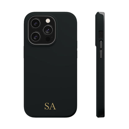 Personalized magnetic phone case for men, iPhone 14 Pro, matte finish