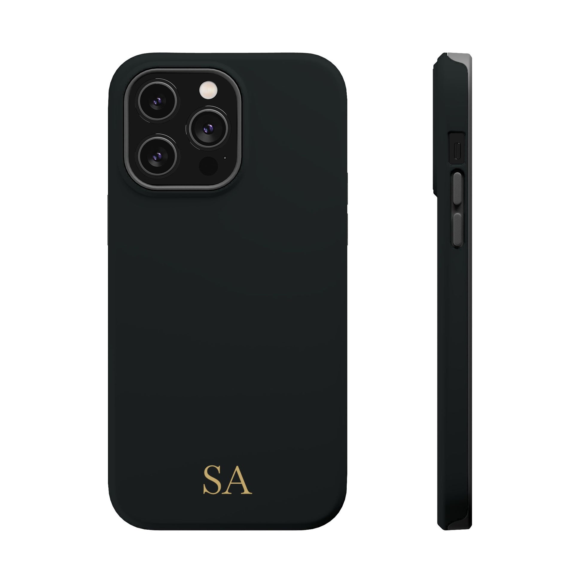 Personalized magnetic phone case for men, iPhone 14 Pro Max, matte finish