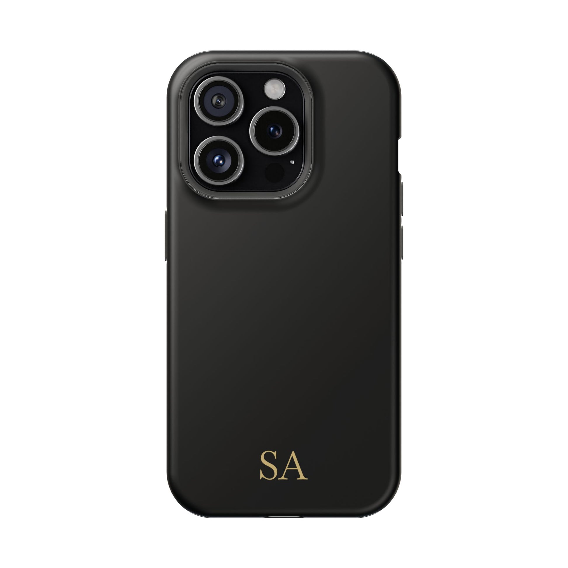 Personalized magnetic phone case for men, iPhone 15 Pro, matte finish