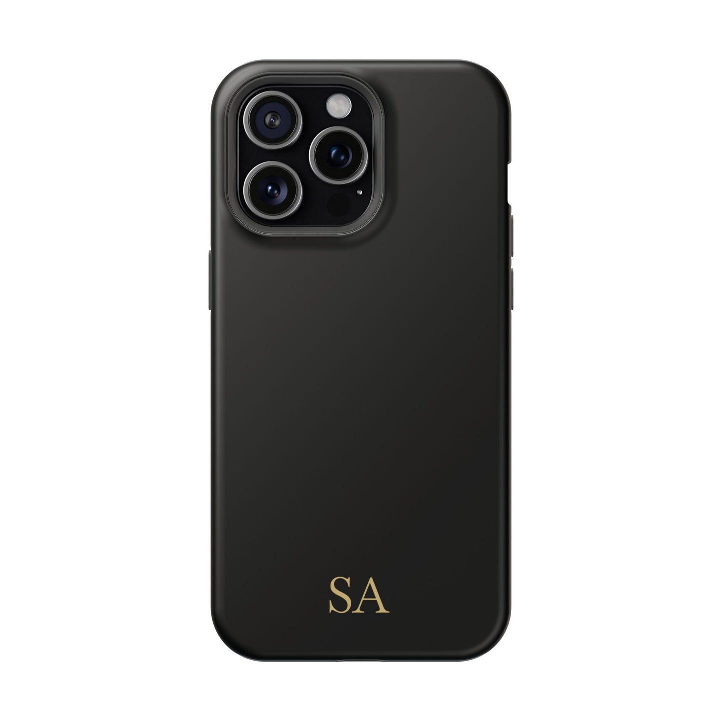 Personalized magnetic phone case for men, iPhone 15 Pro Max, matte finish