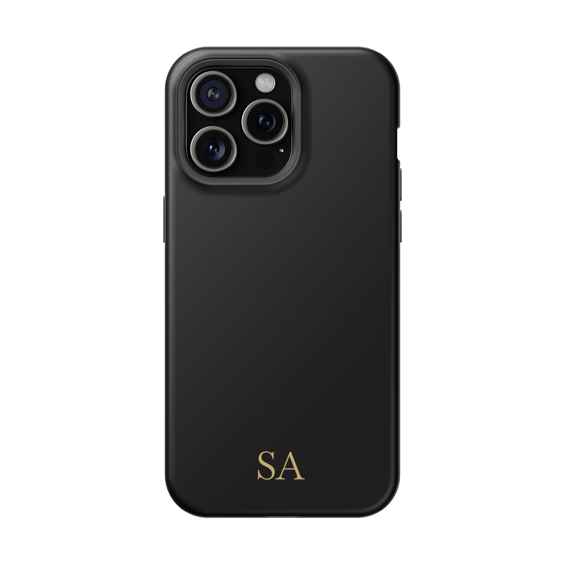 Personalized magnetic phone case for men, iPhone 15 Pro Max, matte finish