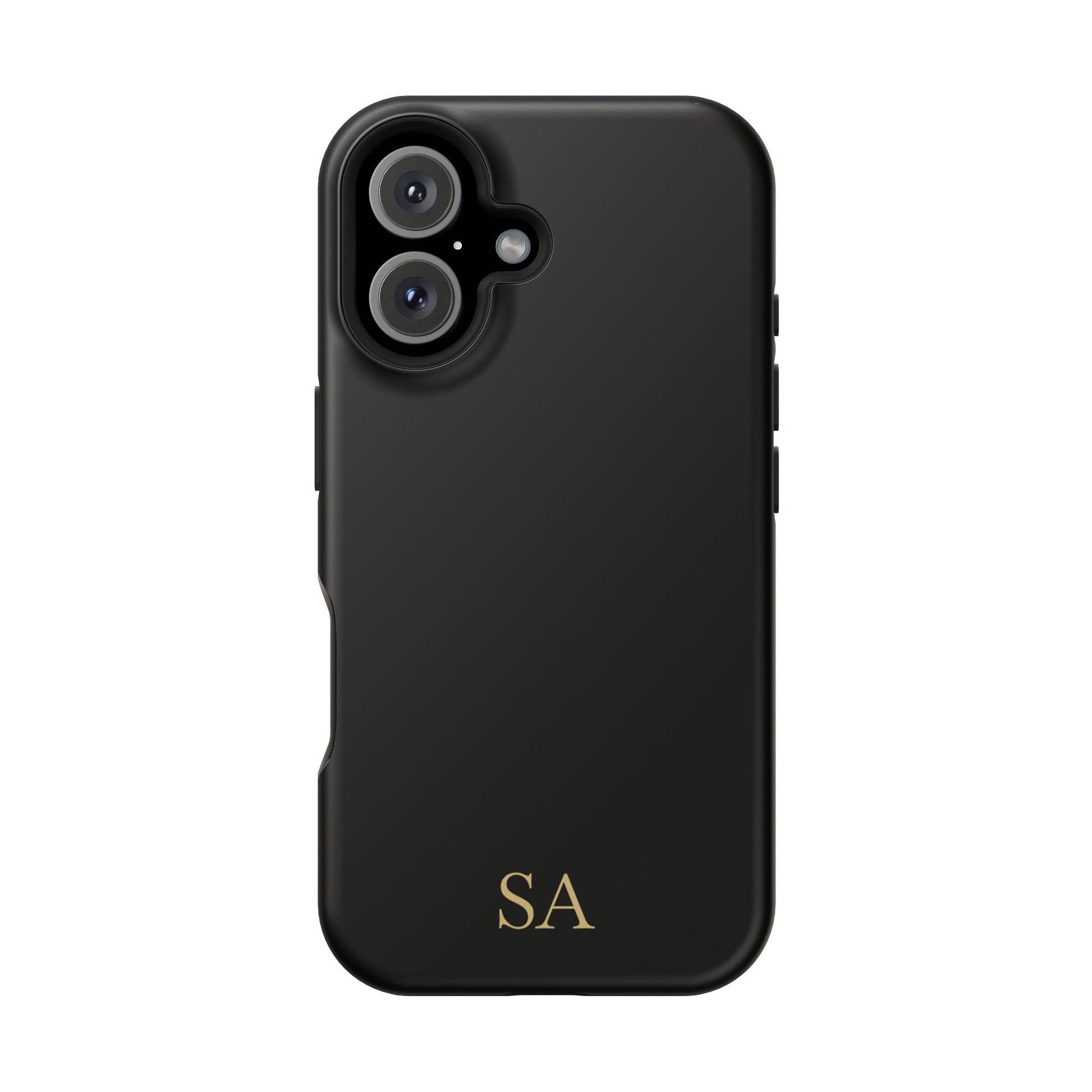 Personalized magnetic phone case for men, iPhone 16, matte finish