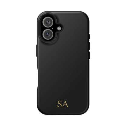 Personalized magnetic phone case for men, iPhone 16, matte finish