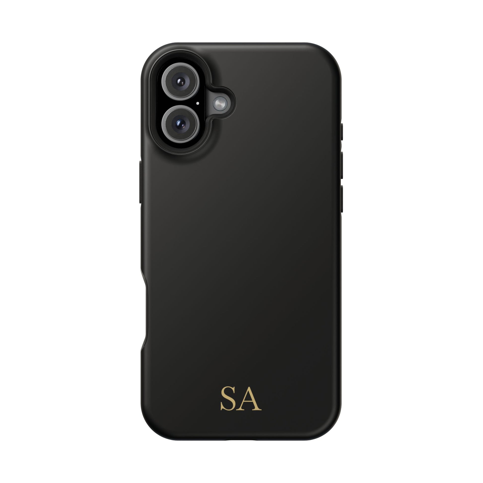 Personalized magnetic phone case for men, iPhone 16 Plus, matte finish