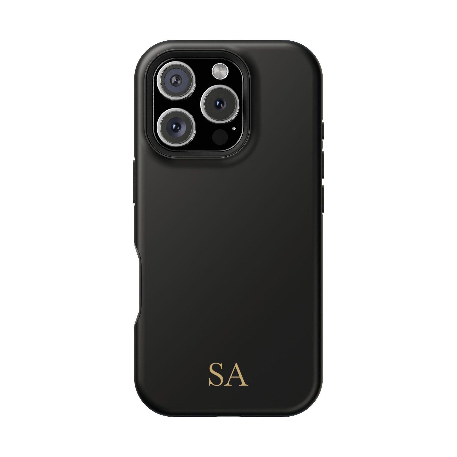 Personalized magnetic phone case for men, iPhone 16 Pro, matte finish