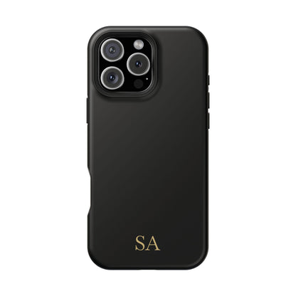 Personalized magnetic phone case for men, iPhone 16 Pro Max, matte finish