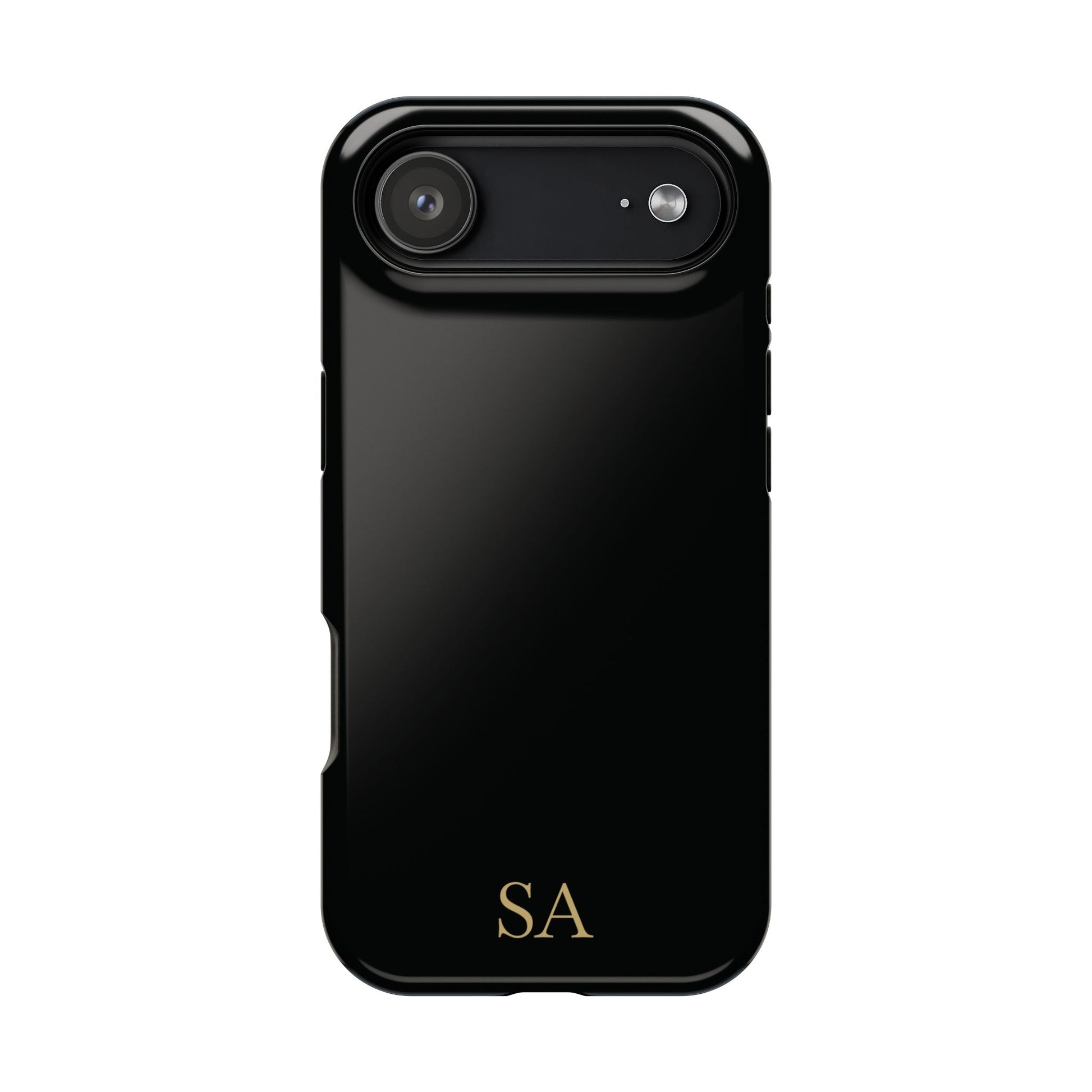 Personalized magnetic phone case for men, iPhone 17 Air, glossy finish